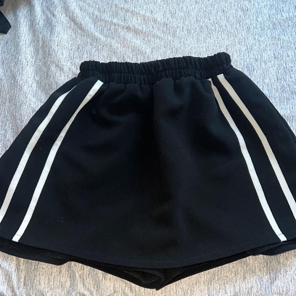 The skirt has pants inside